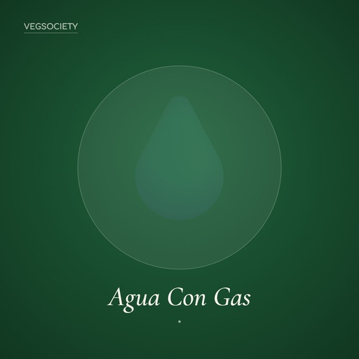 AGUA CON GAS